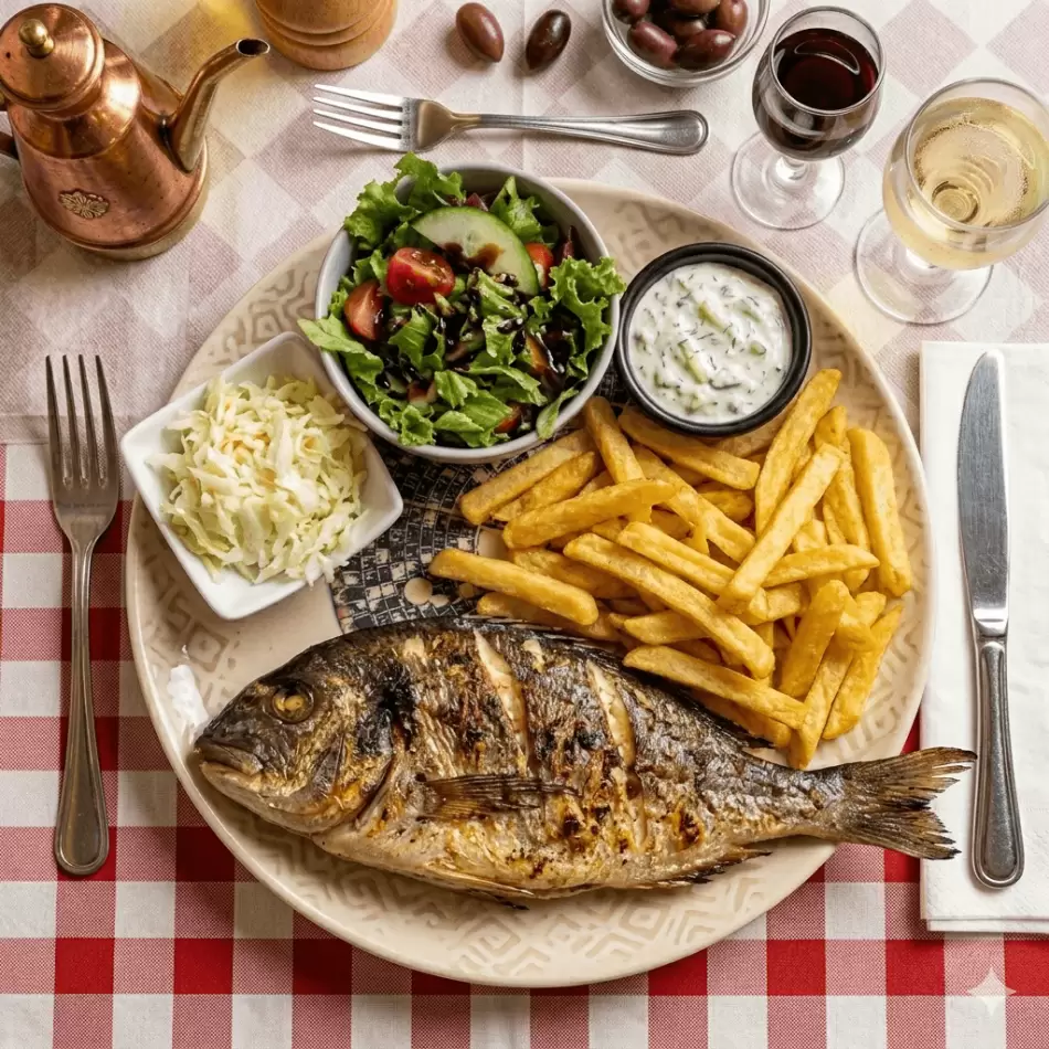 Grilled Sea Bream